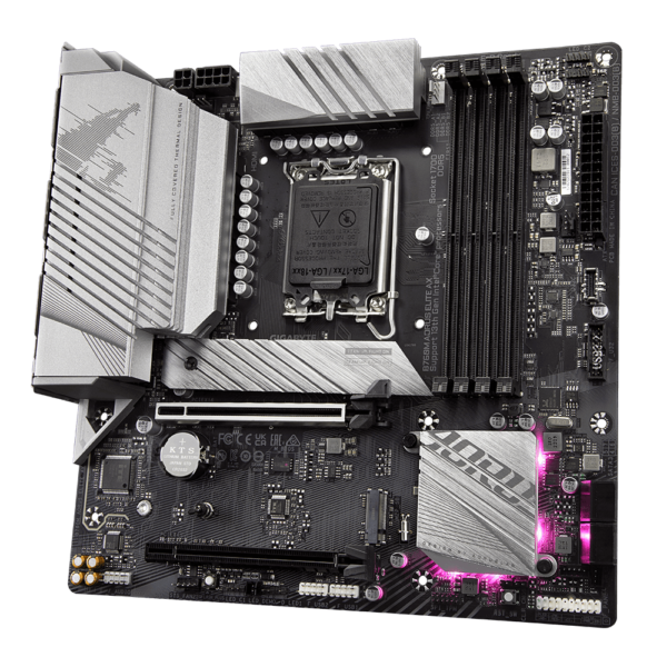 GIGABYTE B760M AORUS ELITE AX LGA1700 MICRO ATX MOTHERBOARD - Image 4