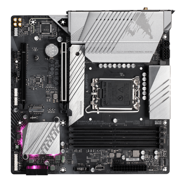 GIGABYTE B760M AORUS ELITE AX LGA1700 MICRO ATX MOTHERBOARD - Image 5