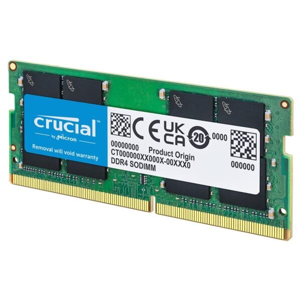 Crucial 8GB DDR4-2400 PC4-19200 CL-17 SODIMM RAM- CT8G4SFS824A