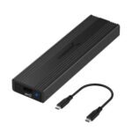 Sabrent USB 3.2 Type-C Tool-Free Enclosure for M.2 PCIe NVMe and SATA SSDs EC-SNVE