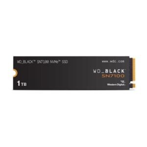 WD Black 1TB SN7100 NVMe PCIe 4.0 Internal M.2 SSD WDBELG0010BBK-WRSN
