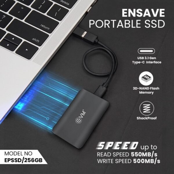 EnSave Portable SSD 256GB - Image 2