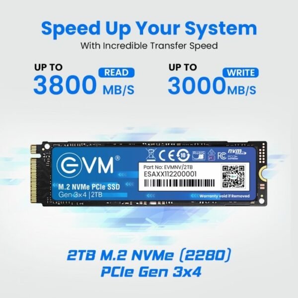 2TB M.2 NVME PCIe SSD - Image 2