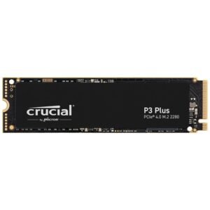 Crucial P3 Plus 1TB PCIe 4.0 3D NAND NVMe M.2 SSD, up to 5000MB/s - CT1000P3PSSD8