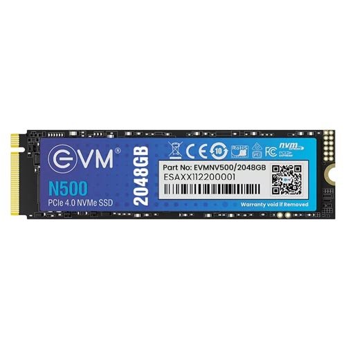 EVM N500 2TB PCLE Gen 4.0 NVMe SSD EVMNV500/2048GB